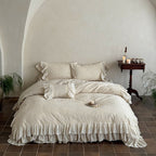 French Garden Frill Bedding Set