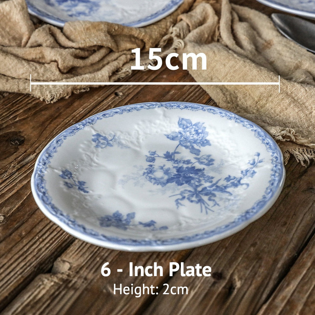 Delft Blue Bouquet Plate