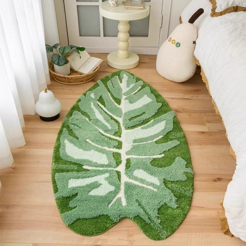 Monstera Leaf Step Rug