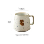 Wildflower Kitten Mug