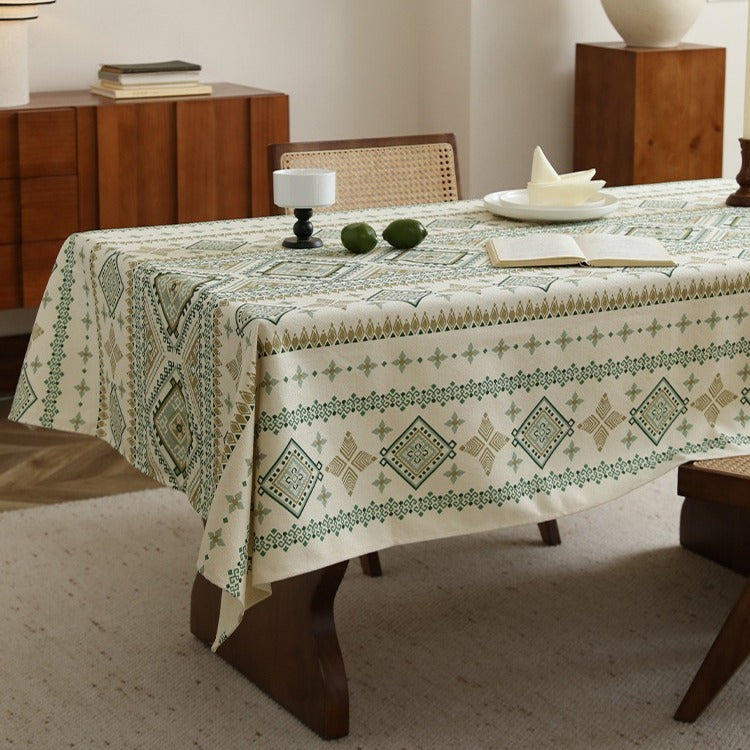 Meadow Dream Geometric Tablecloth