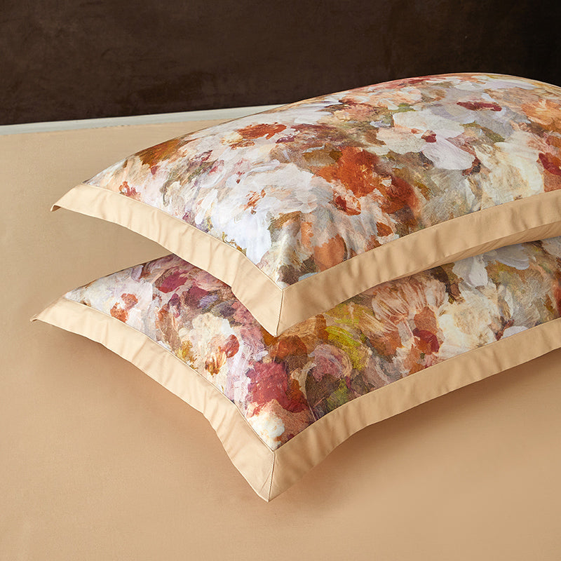 Monetta Floral Bloom Printed Luxury Egyptian Cotton Bedding Set