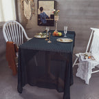 Rustic Ripple Lace Tablecloth