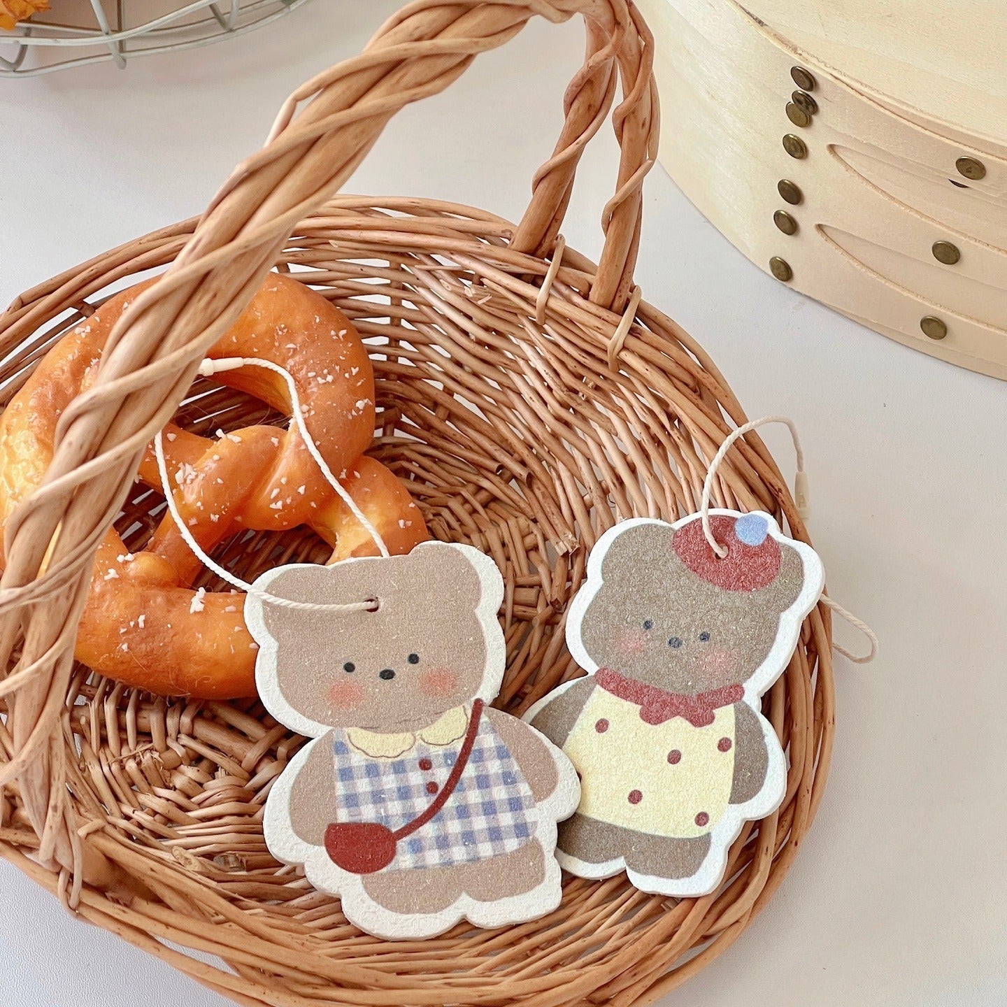 Vintage Bear Dish Sponge Set