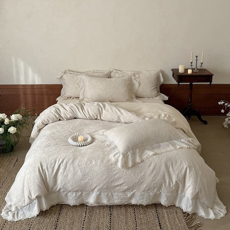 Countryside Textile Floral Bedding Set
