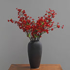 Year Round Wax Flower Set Decor