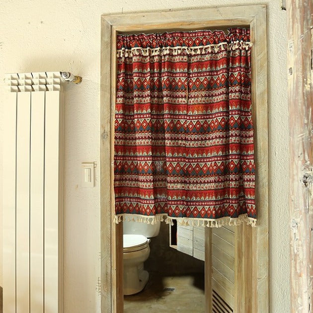 Boho Vibe Cabinet Curtain