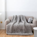Rope Stitch Throw
