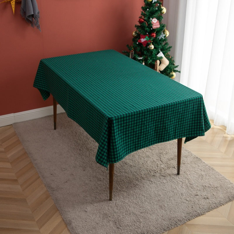 Retro Chequered Tablecloth