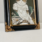 French Ornate Curved Photo Frame