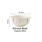 Spring Leaves Dinnerware Set