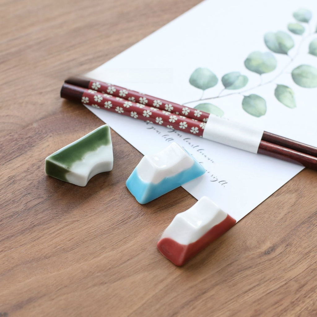 Mount Fuji Chopstick Holder Set