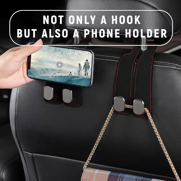 🔥🚗Car Seat Back Storage Hook 💥Double Hook Holder for Convenient Storage