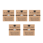 Graduation Compass Bracelet for Class of 2026 – Inspirational Gift for Her Him, High School College 8th Grade Graduate, Stainless Steel with Heartfelt Card & Graduation Cap Box