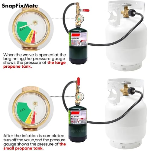 🔥New Year Hot Sale  🔥36 Inch  Propane Gas Tank Adapter Connector