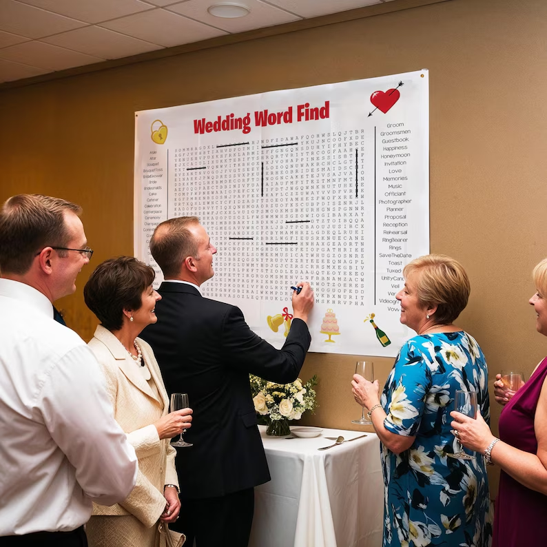🎉 Jumbo Thanksgiving Word Search Poster(🎉Giant 36"x24" Wall Game)