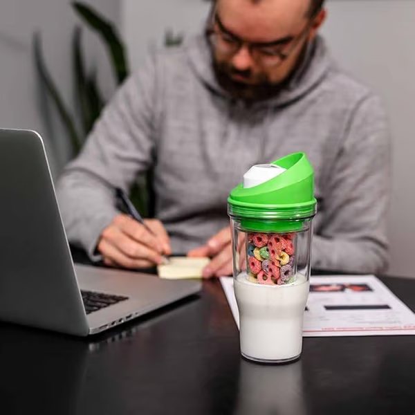 ✨🥣Portable Cereal Cup – The Ultimate On-the-Go Breakfast Revolution! 🥛