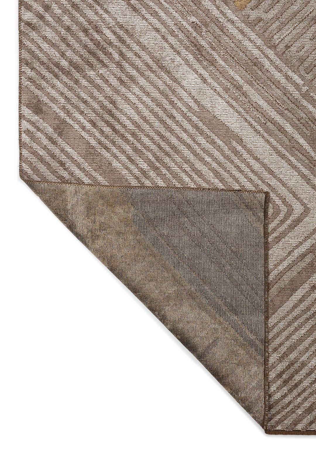 Cavern Dark Beige - Light Grey Rug