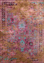 Patina Cacao - Pink Rug
