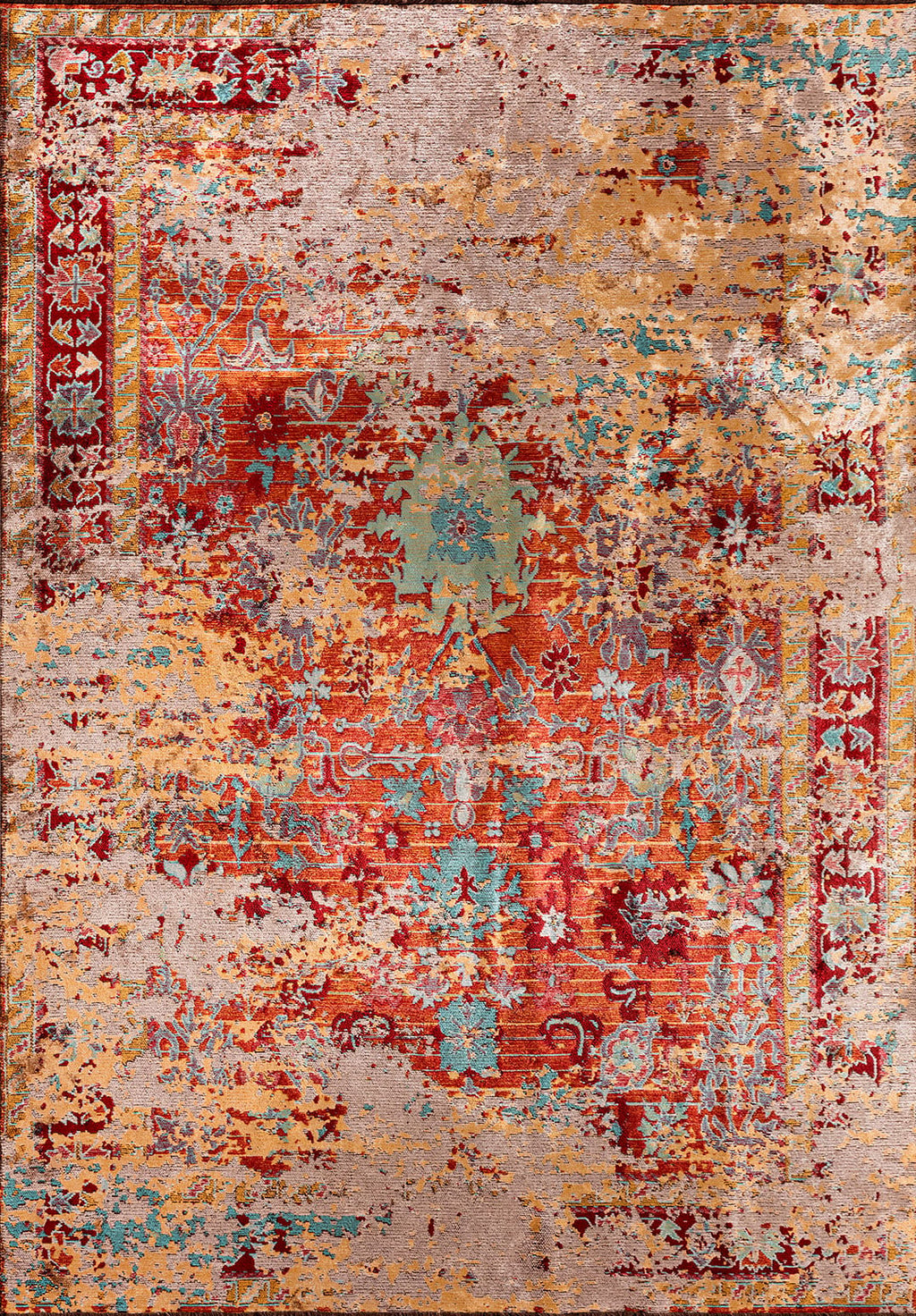 Patina Bone - Mustard Rug