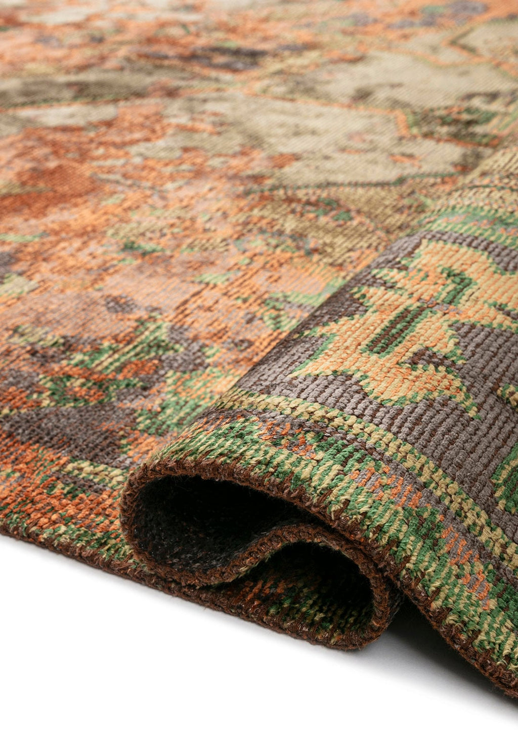 Emperor Terra - Olive Green Rug