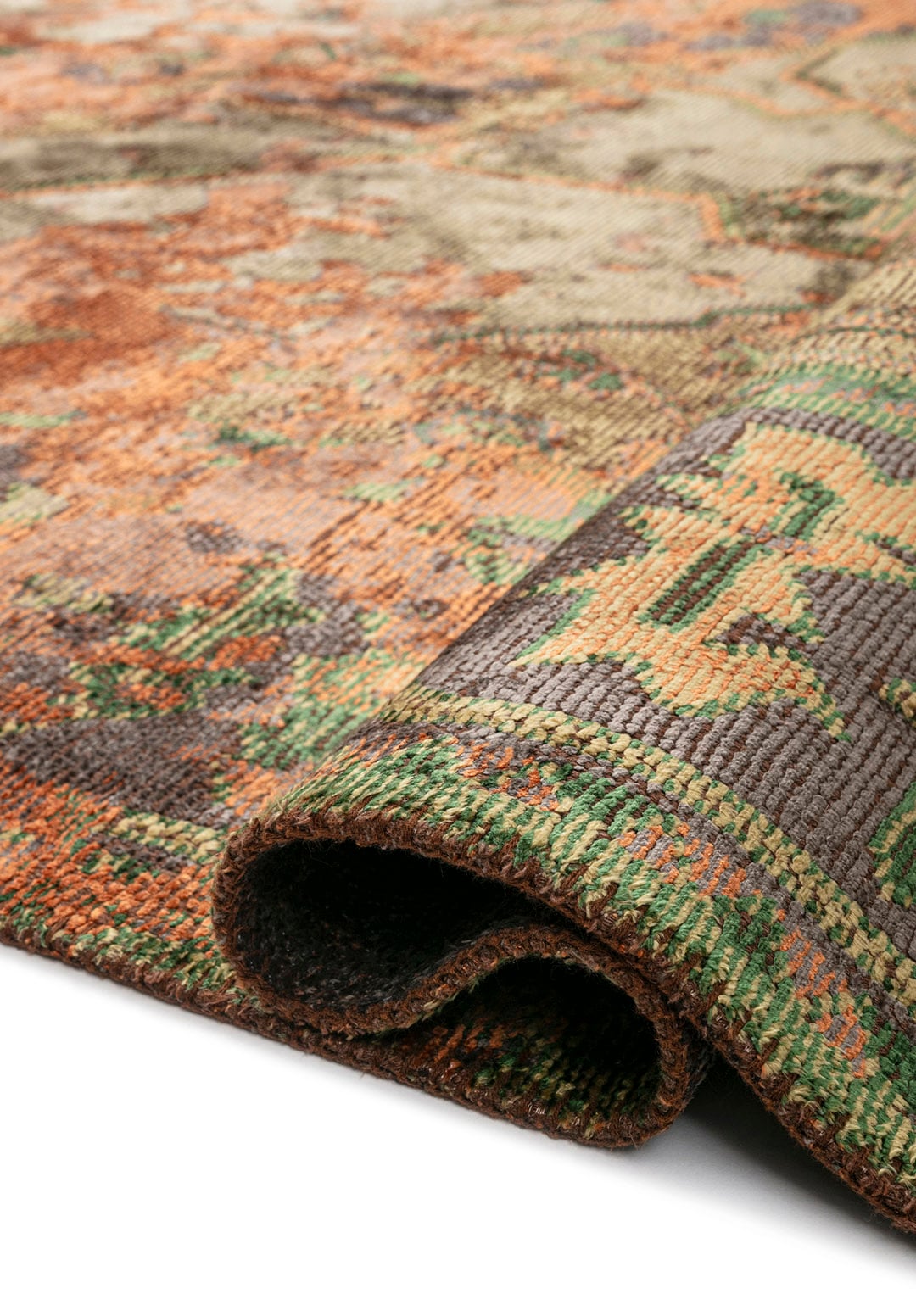 Emperor Terra - Olive Green Rug