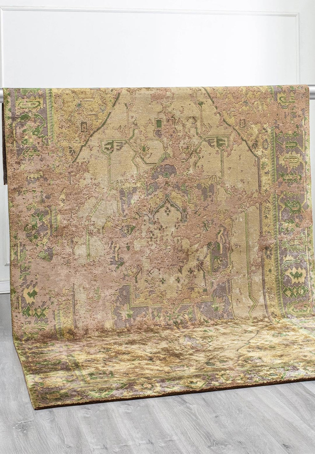 Emperor Mink - Green Rug