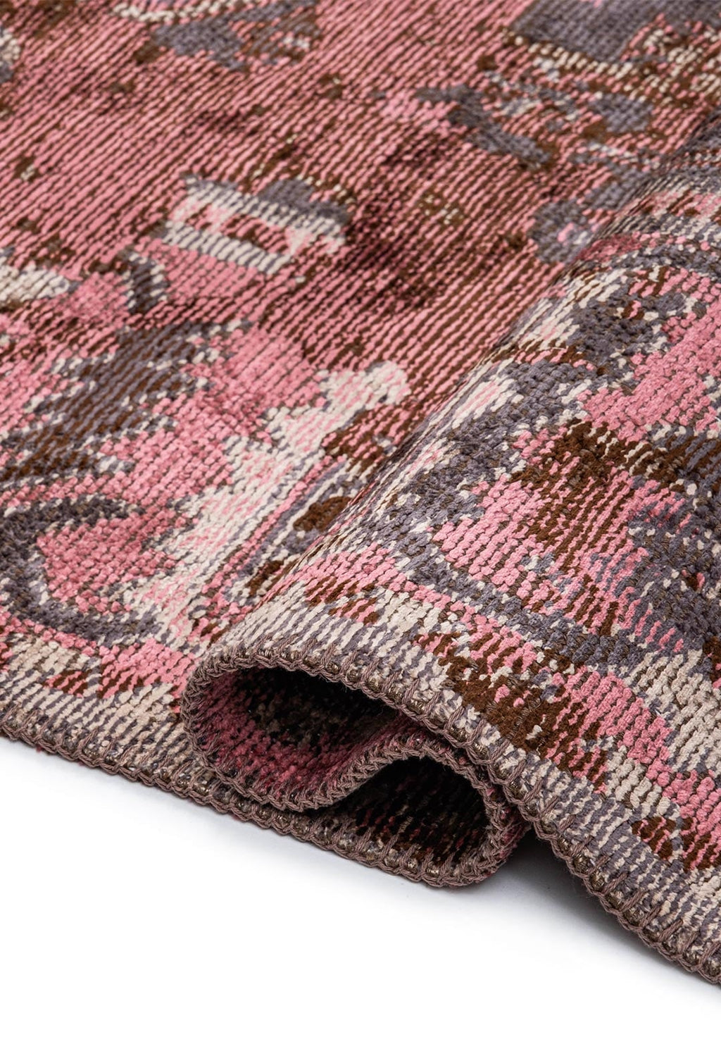Emperor Dark Brown - Rose Rug