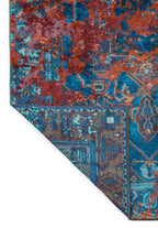 Emperor Rust - Turquoise Rug
