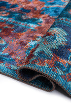 Emperor Rust - Turquoise Rug