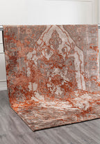 Emperor Rust - Grey Rug