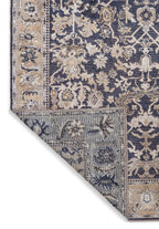 Grandeur Dark Beige - Dark Navy Rug