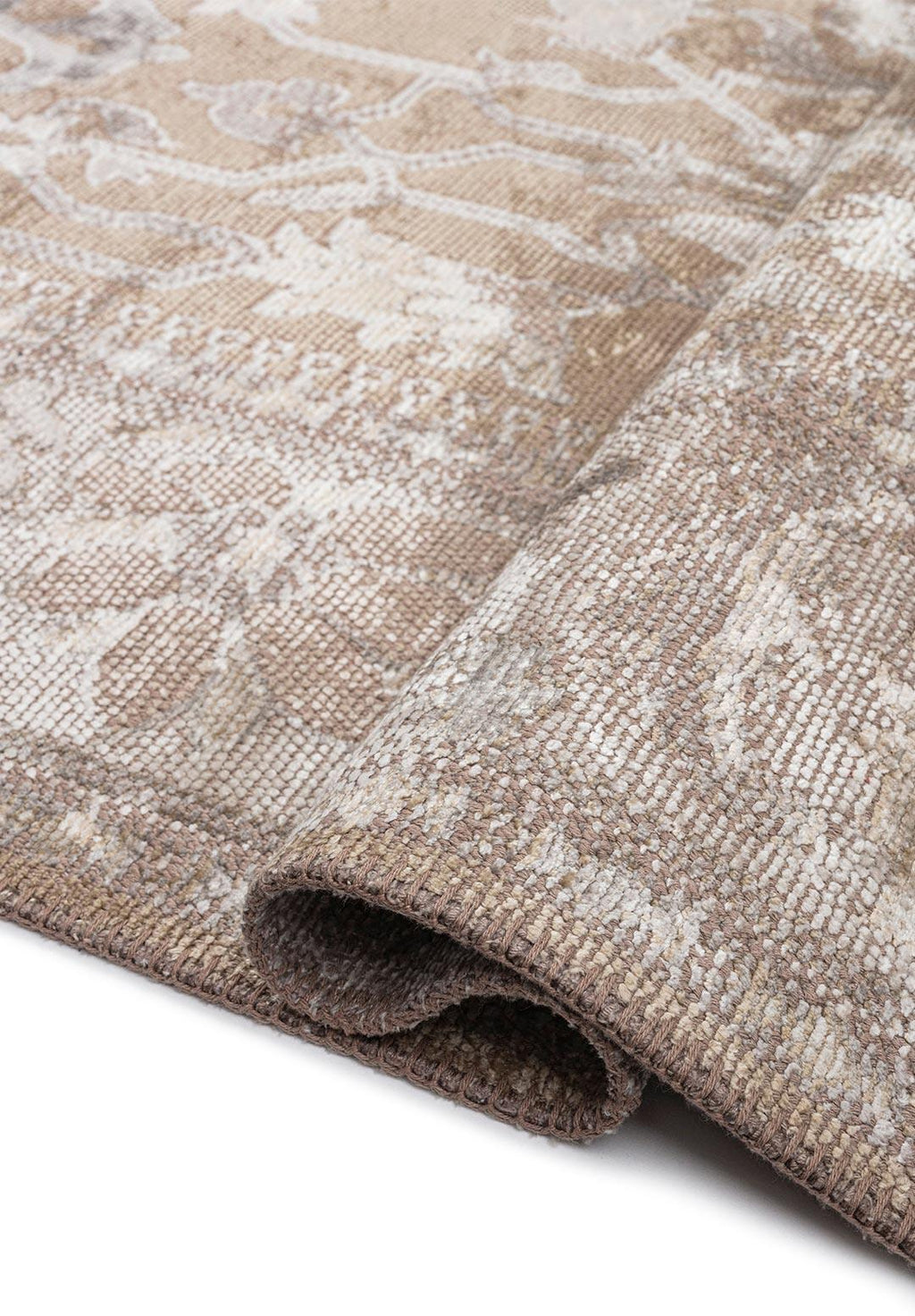 Grandeur White - Beige Rug