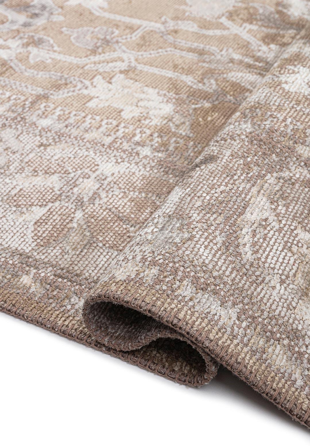 Grandeur White - Beige Rug