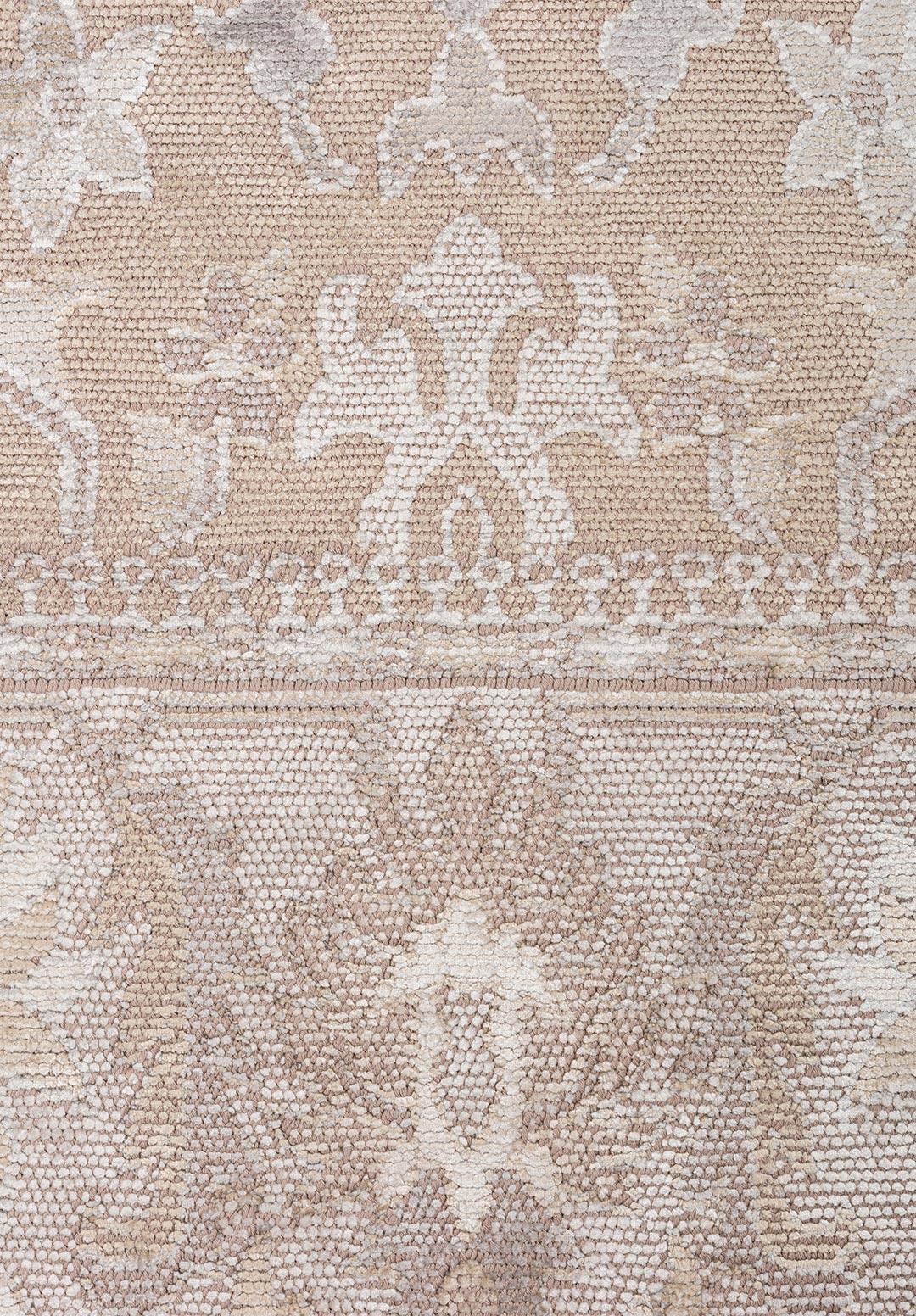 Grandeur White - Beige Rug