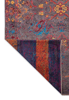Bastille Charcoal - Red Rug