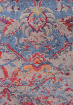 Bastille Dark Grey - Red Rug