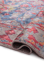 Bastille Dark Grey - Red Rug