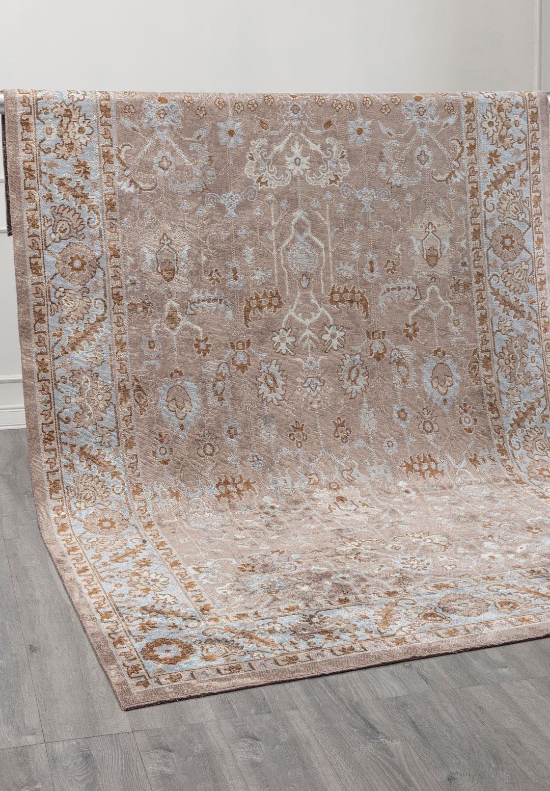 Virelle Ice blue - Nougat Rug