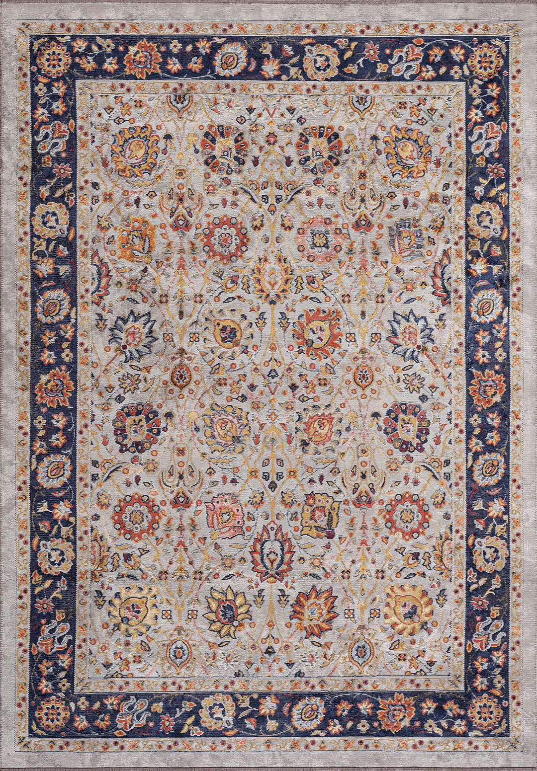 Soraya Gold - Dark Navy Rug