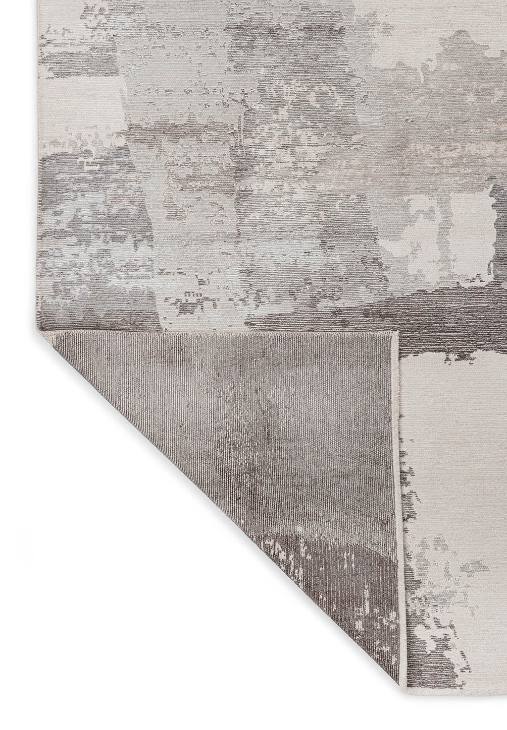 Lush Light Grey - Ecru Rug