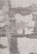 Lush Light Grey - Ecru Rug