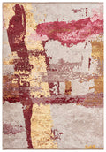 Lush Cherry - Gold Rug