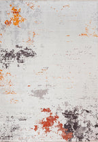 Frost White - Charcoal Rug