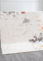Frost White - Charcoal Rug