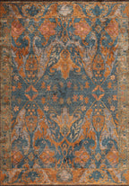 Velorien Teal - Terracotta Rug