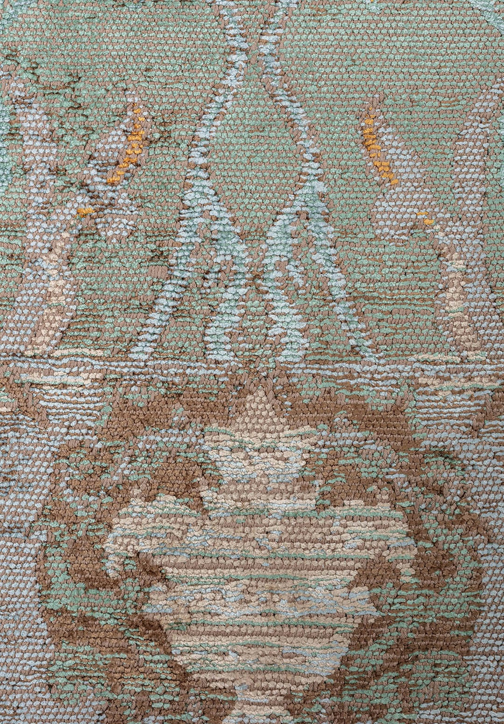 Velorien River Green - Cream Rug