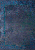 Emperor Charcoal - Dark Turquoise Rug