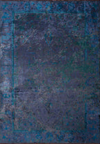 Emperor Charcoal - Dark Turquoise Rug