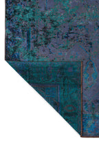 Emperor Charcoal - Dark Turquoise Rug